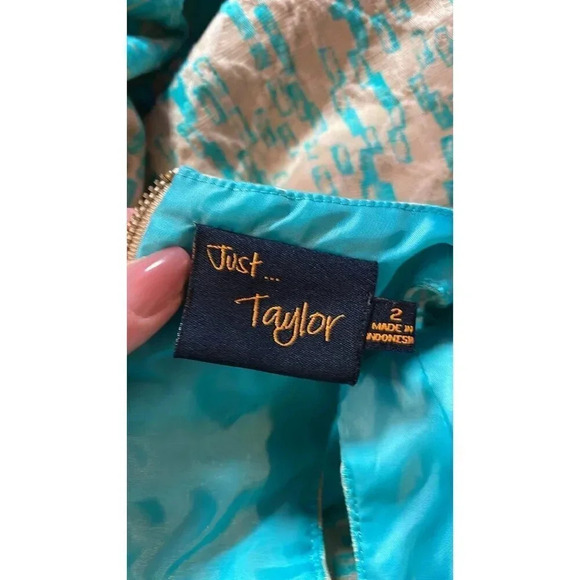 Just Taylor sleeveless midi dress size 2 - Picture 7 of 11